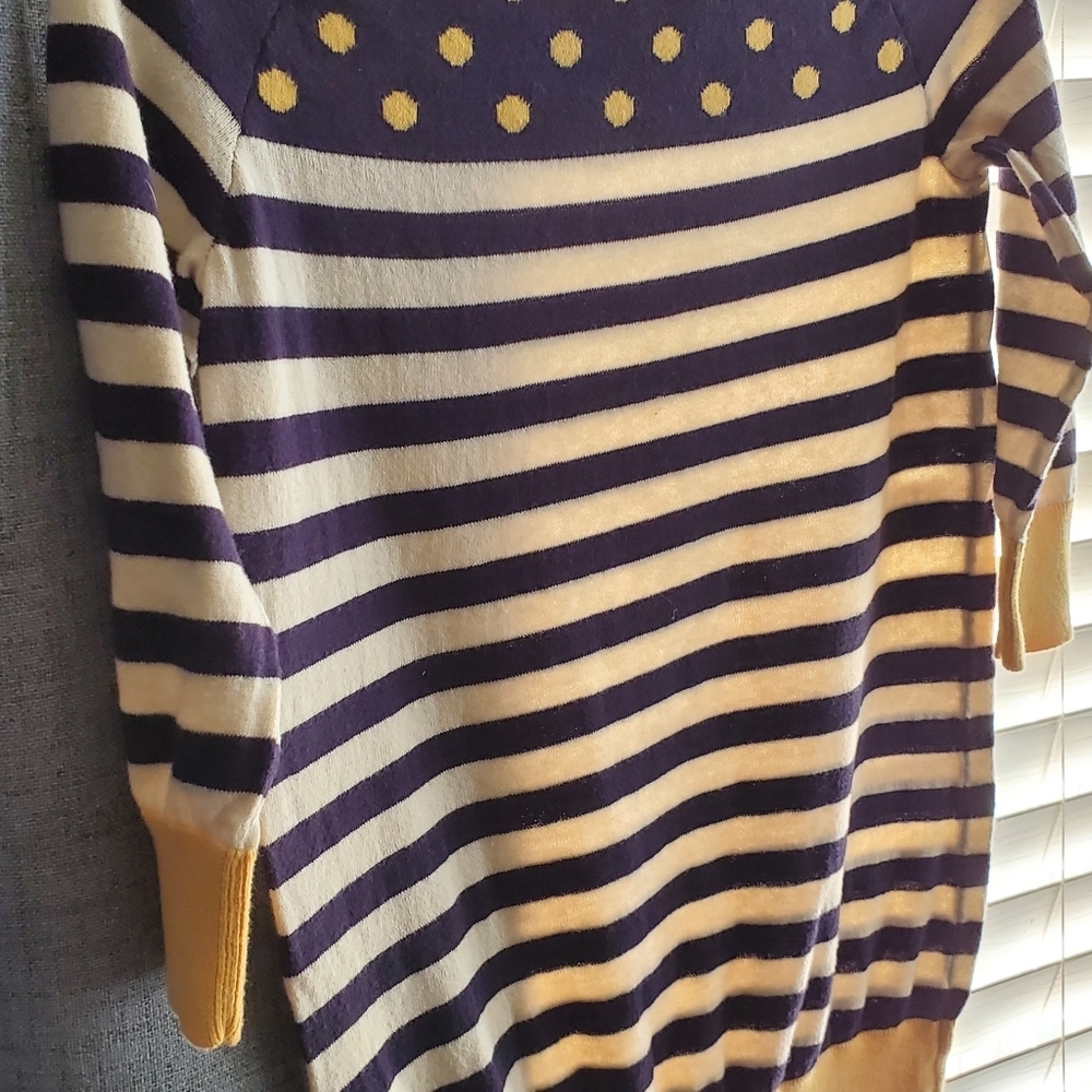 Pink Rose Striped Sweater - Picture 7 of 9